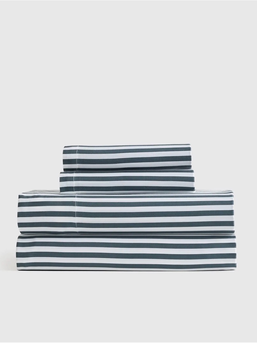 Bamboo Tailored Stripe Nightfall Sheet Set - Retail $144